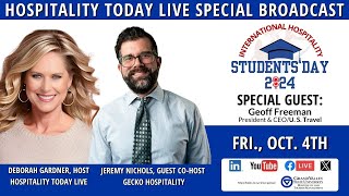 Hospitality Today Live IHSD24 recap with Geoff Freeman [upl. by Osric695]