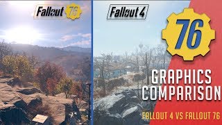 NEW Graphics Comparison  Fallout 4 vs Fallout 76  Fallout 76 [upl. by Asyla]