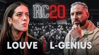 Rap Contenders 20  Louve VS LGenius [upl. by Eelek]