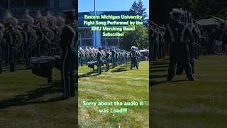 Eastern Michigan Fight Song shorts band [upl. by Gewirtz]