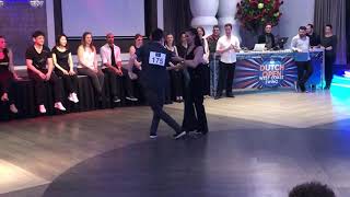 Florian Simon amp Naomi Hulbert  1st Place AdvAllstar Strictly Spotlight  Dutch Open WCS 2019 [upl. by Ahsienyt]