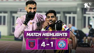 Match Highlights  Odisha FC 41 Jamshedpur FC  MW 12  ISL 202324 [upl. by Brandtr]