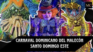 CARNAVAL DOMINICANO DEL MALECÓN DISTRITO NACIONAL 2k24 mueca1414 tv show [upl. by Llesig]