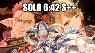 Io Solo vs Gallanza amp Maglielle 642 S The Wolf and the Veil Granblue Fantasy Relink [upl. by Asilram]