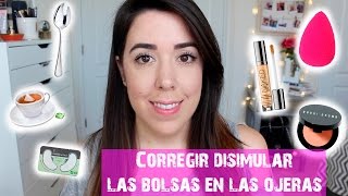 Corrige y Disimula las Ojeras con Bolsas  Correctores [upl. by Ahsoj]