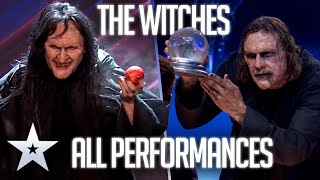 The Witches Every TERRIFYING Performance  Britains Got Talent [upl. by Aiket]