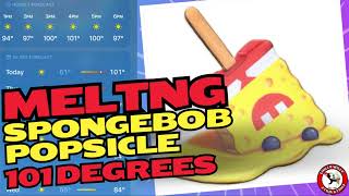 Melting A SpongeBob Popsicle Experiment  How Long Did It Take  SpongeBob  SpongeBob [upl. by Leohcin]