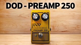 DOD  Overdrive Preamp 250 [upl. by Nylirak858]