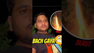 AJ TO BACH GAYA💣🙄 vlog 537  patakhe crackers experiment testing minivlog shorts [upl. by Grishilde]