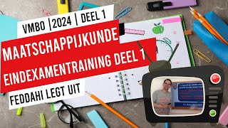 MAATSCHAPPIJKUNDE  EINDEXAMENTRAINING  DEEL 1 [upl. by Shep478]