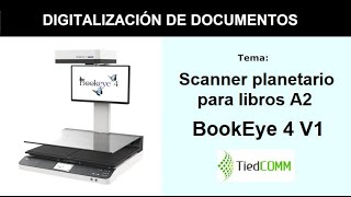 Digitalización de documentos A1 y libros A2 con el scanner planetario de Image Access BookEye 4 V1 [upl. by Rothstein]