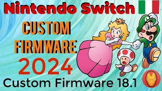 Modifica NINTENDO SWITCH FIRMWARE 1810 Nintendo switch Modifica 2024 modded nintendoswitch [upl. by Amargo536]