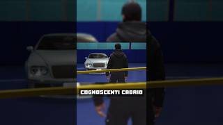 Bentley Continental GT Cognoscenti Cabrio in GTA Online [upl. by Joane975]