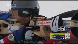 11122010 Biathlon Hochfilzen StaffelRelay Winner DeutschlandGermanyfull [upl. by Swanson]