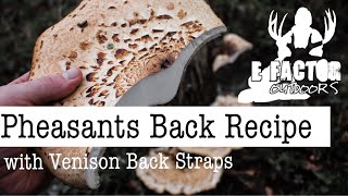 Pheasant’s Back Mushroom and Backstrap Recipe  Dryad’s Saddle [upl. by Pestana]