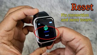 How To Reset Y68  D20 Fitpro Smartwatch  Fix Connection Problems and more [upl. by Sari]