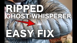 Repair Ripped And Torn Nylon Fabric The Easy Way [upl. by Notsae]