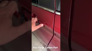 NEW ALZA 20222024 CAR FORGED CARBON INTERIOR EXTERIOR ACCESSORIES FULL SET peroduaalza [upl. by Marigold]