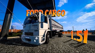 Ford Cargo 2428 Top Mod Ets2  DALENHA MODS  ets2 [upl. by Adnovad]