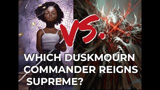 DUSKMOURN THROWDOWN AMINATOU vs VALGAVOTH plus others EDH GAMEPLAY Veil Piercer Spelltable MTG [upl. by Enelam]