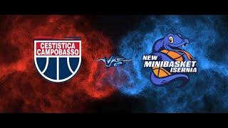 Cestistica Campobasso VS New Minibasket Isernia  G1  SF PlayOff  CR Molise Silver U13 202324 [upl. by Tewell]