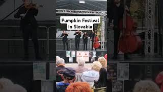 Pumpkin Festival in Slovakia [upl. by Ulland]