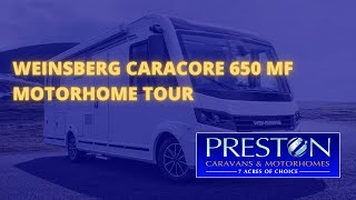 Weinsberg Caracore 650 MF Motorhome Tour [upl. by Haile]