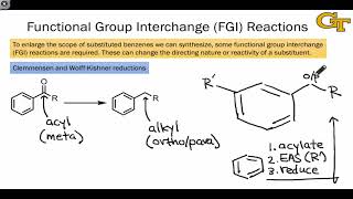 3605 Functional Group Interchange Reactions in Aromatic Synthesis [upl. by Bert]