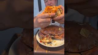 big crab mukbang [upl. by Eidlog]