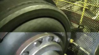 1800 RPM alternator coupling inspection with strobe light [upl. by Landa]