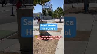 Santa Monica High School Dismissal No Bell [upl. by Otho9]