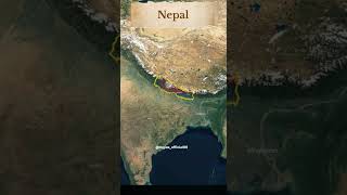 Nepal 🇳🇵 Location on World Map l Raza Study Group l World Geography l upscprelims2025 ias ips [upl. by Jasmine]