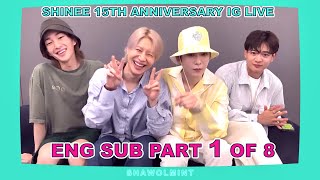 ENG SUB 中 CC SHINee 15th anniversary YouTube Live FULL 230525 PT 1 English subtitle IG シャイニー テミン [upl. by Faro]