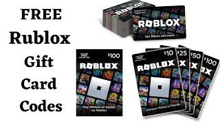 Free Roblox Gift Card Codes 2024 Unused  How To Get Free Roblox Gift Card Codess [upl. by Ahsilam509]