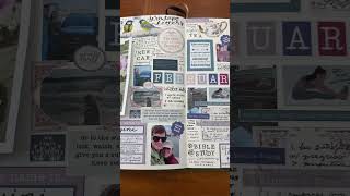 👆🏻monthly journal with us creativejournaling memories [upl. by Aenahs]