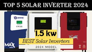 Top 5 Solar Inverters 15kw 2024 Models  Comparison  Review  Price Update [upl. by Rimahs3]