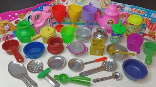 Play with Amazing mini kitchen set MINI CLAY Dolliyon [upl. by Ase]