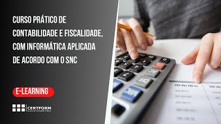 💥 Curso Prático De Contabilidade E Fiscalidade Com Informática Aplicada ELearning [upl. by Mindi]