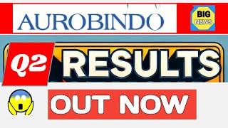 aurobindo pharma latest news  aurobindo pharma q2 result 2025  auropharma results today [upl. by Scholz219]