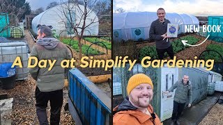 A Day at simplifygardening with Tony ONeill [upl. by Anilra291]