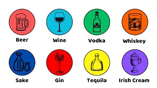 Every Alcoholic Beverages Explained in 6 Minutes [upl. by Trepur]