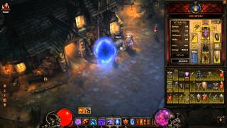 Diablo 3  Act 1 Inferno Farming Loot Legendary Item [upl. by Gorton197]