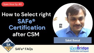 How to Select Right SAFe® Certification after CSM [upl. by Arihas588]