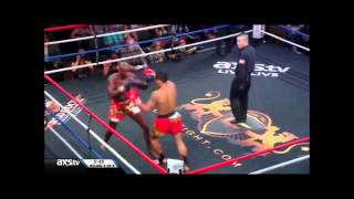 Yodsanklai Fairtex vs Chike Lindsay Lion Fight 10 [upl. by Dam]