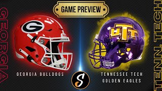 Georgia vs Tennessee Tech Game Preview and Prediction  College Football Week 2 [upl. by Jereld]