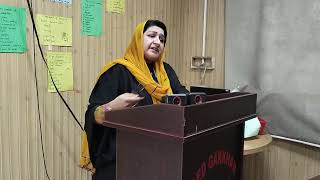 Message on Khudi خودی by Dr Atiya Arshad Malik DyDEO kharian Gujrat  Allama Iqbal  November [upl. by Sherlock777]