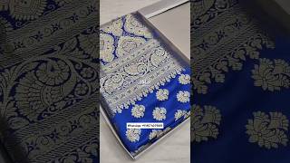 Mashru Silk Banarasi Saree  banarasi saree  JMSHandlooms viral shorts [upl. by Sheryle]