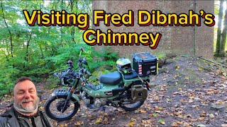 Visiting Fred Dibnah’s chimney on a Honda CT125 [upl. by Adnalra]