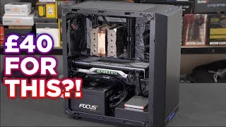 SilverStone PS15  The £40 MINI TOWER bargain case for 2019 [upl. by Laundes]