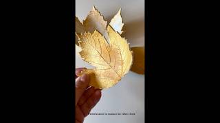 Diy feuilles dautomne autumn diy autumnhome falldecore [upl. by Aleibarg]